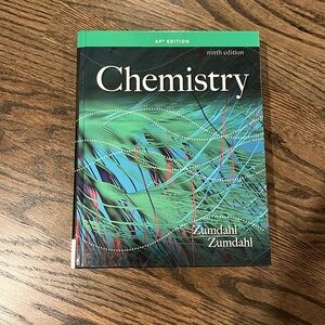 Used cengage chemistry book ninth edition